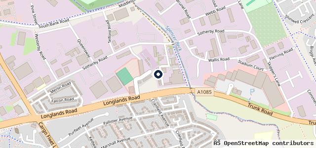 Map showing the location of Henry Automotive