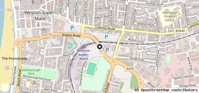 Map showing the location of Howards Kia