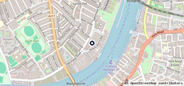 Map showing the location of Hurlingham Motor Company Limited | London