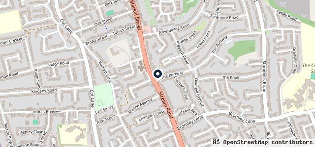 Map showing the location of J M Motoring Services