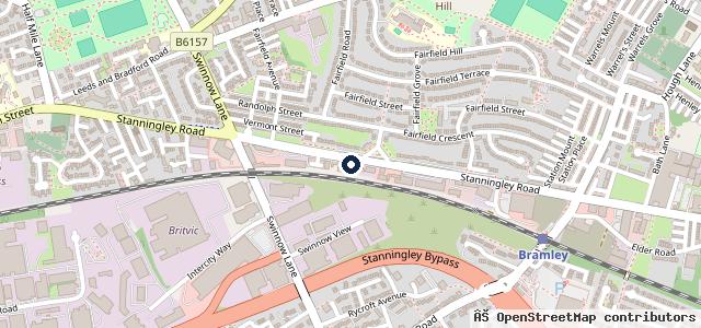 Map showing the location of Viaduct Auto Repairs