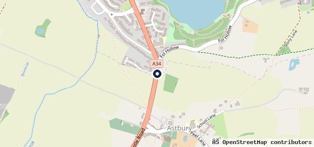 Map showing the location of Lawson Motor Company Jubilee Garage