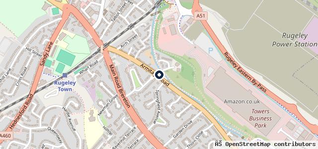 Map showing the location of K S Knight Motor Engineers