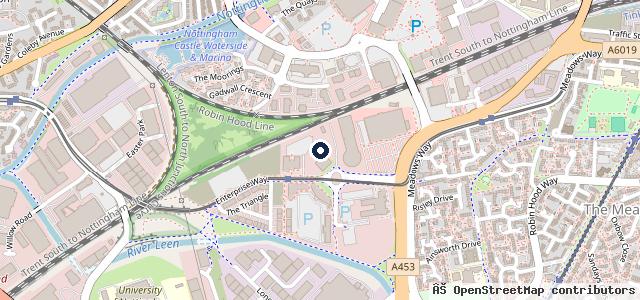 Map showing the location of Inchcape