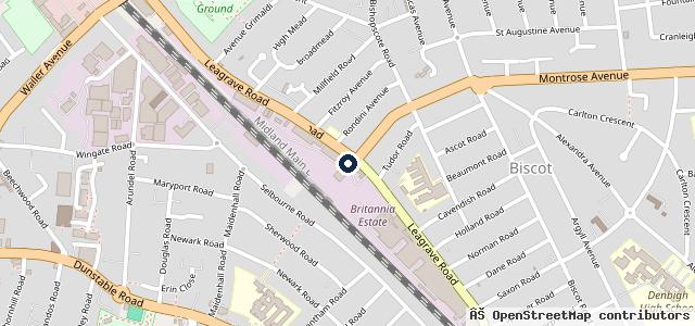 Map showing the location of A & A Motorist centre