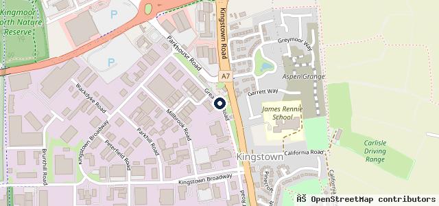 Map showing the location of Telfords Citroen & DS Store Carlisle