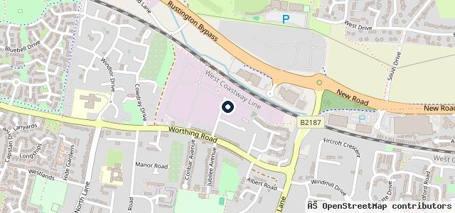 Map showing the location of 1st Choice MOTs