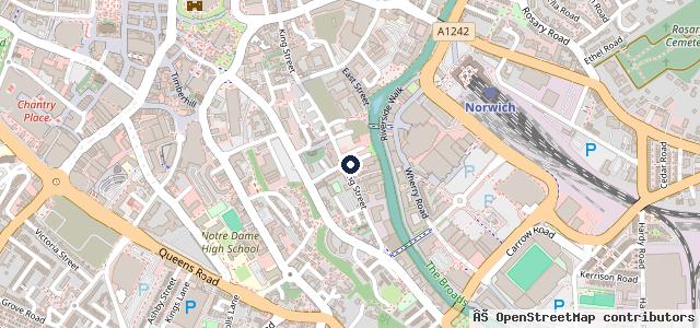Map showing the location of M L Garage Ltd