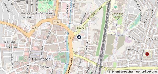 Map showing the location of Wilson And Co Garage