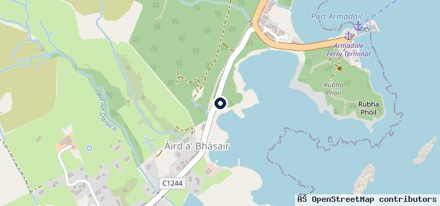 Map showing the location of MacGillivray Motors Ltd
