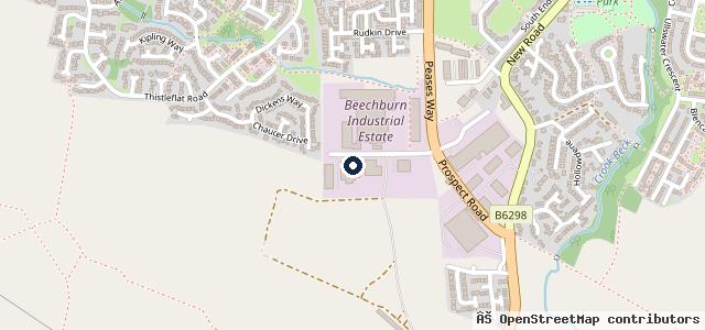 Map showing the location of BodyWork Direct Ltd
