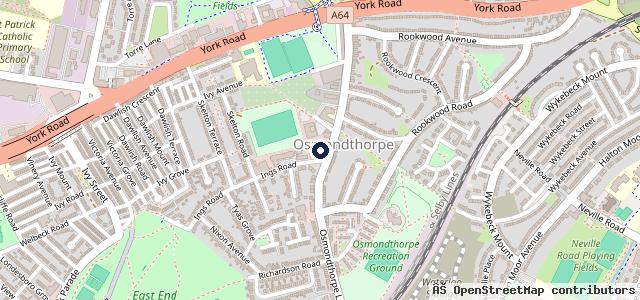 Map showing the location of J&Ks Mot Centre And Garage