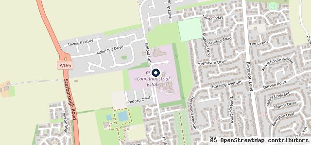 Map showing the location of Mark Hart Motor Engineers MOT