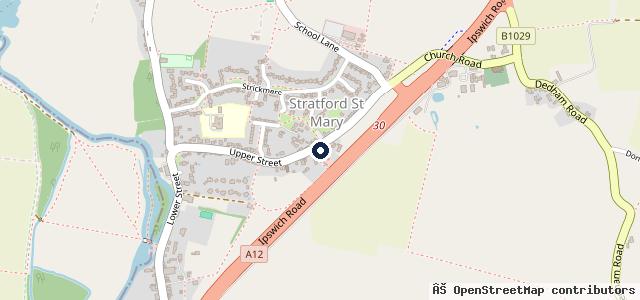 Map showing the location of Vale Garage