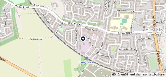 Map showing the location of C & A Garage Services