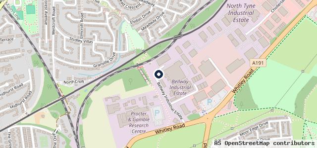 Map showing the location of MLC Autofix Ltd