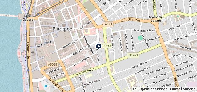 Map showing the location of Mobile Breakdown And Diagnostic Auto Specialist Services LTD
