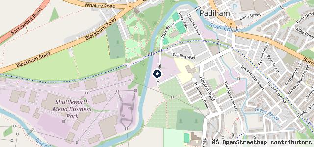 Map showing the location of Monmouth Garage