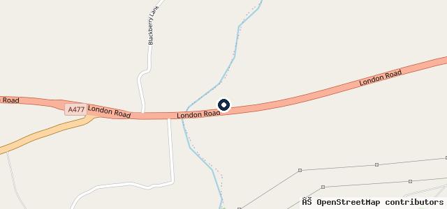 Map showing the location of Vauxhall W P Lewis & Son Pembroke Dock