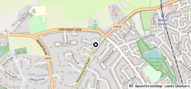 Map showing the location of Harrisons Regal Garage Ltd