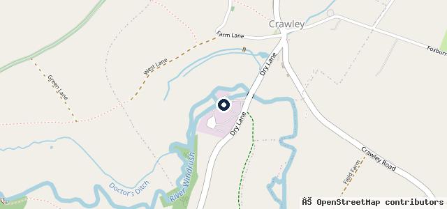 Map showing the location of Old Mill Motors