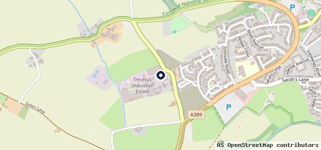 Map showing the location of St Austell Garden Machinery Ltd