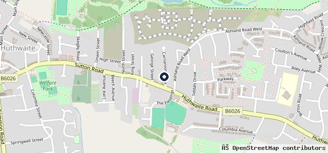 Map showing the location of Paul Ellis Autos