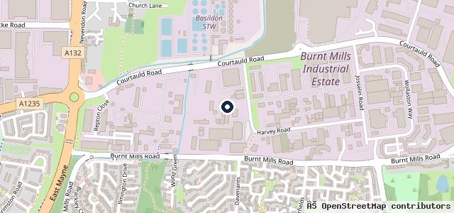 Map showing the location of Phoenix MOT Centre