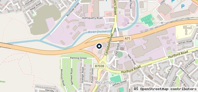 Map showing the location of Ayrshire Classics Car Club | Prestwick
