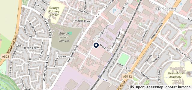 Map showing the location of R C Motors