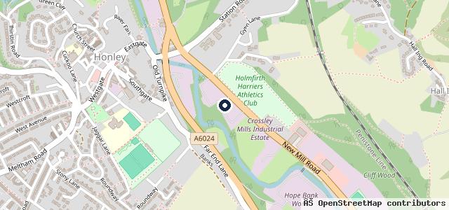 Map showing the location of Reins Mill Garage Ltd