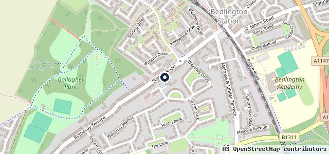 Map showing the location of Raes Mot & Service Centre