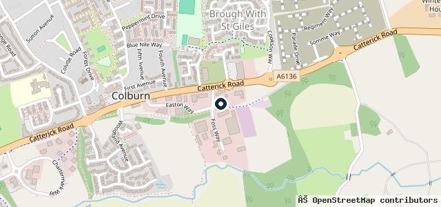 Map showing the location of Robin Cook Motor Company Ltd