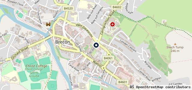 Map showing the location of Roy Hatton Car Sales