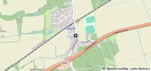 Map showing the location of Rusper Alfa Romeo Ltd