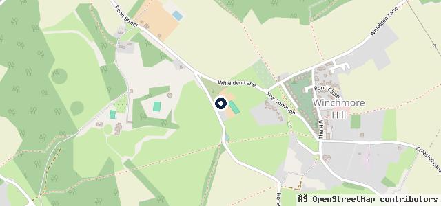 Map showing the location of Russell's Garage & MOT Station