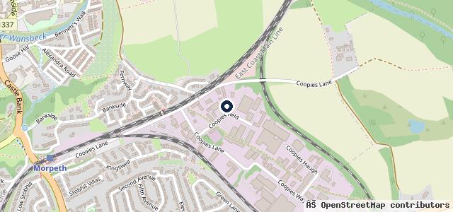 Map showing the location of Car Care