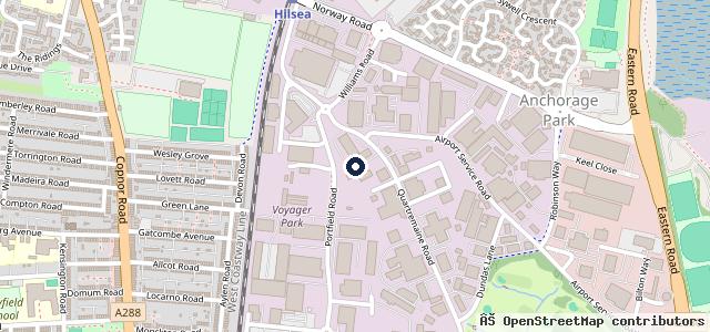 Map showing the location of Sparks Commercial Services Ltd - Renault Trucks Portsmouth