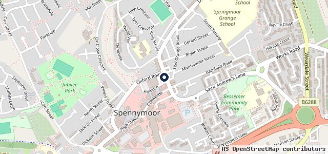 Map showing the location of BTN Car Parts