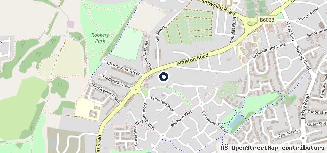 Map showing the location of Springfield Motors