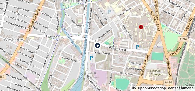 Map showing the location of Sturgess Land Rover