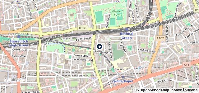 Map showing the location of KPM Automotive