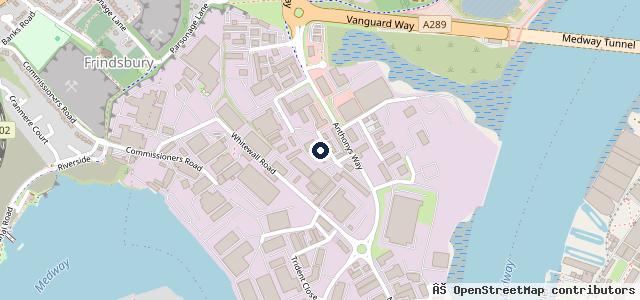 Map showing the location of The Test Centre Rochester I Nothing But MOTs
