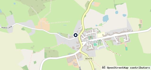 Map showing the location of Tilstock Motors
