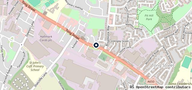Map showing the location of Tong Motor Spares Ltd