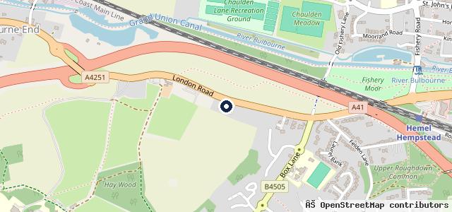 Map showing the location of VP Autoservices