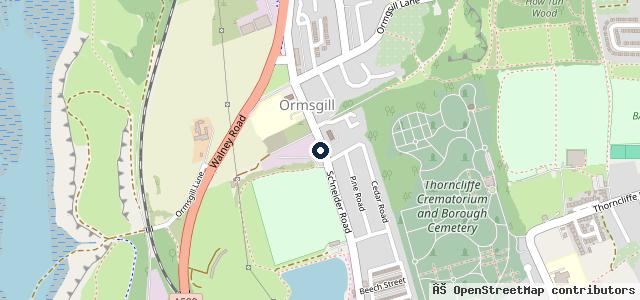 Map showing the location of Victoria Motors
