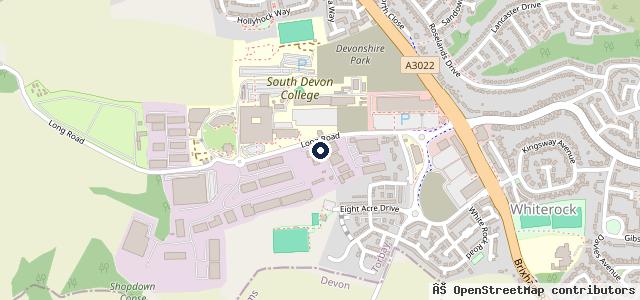 Map showing the location of V M S Torbay Ltd