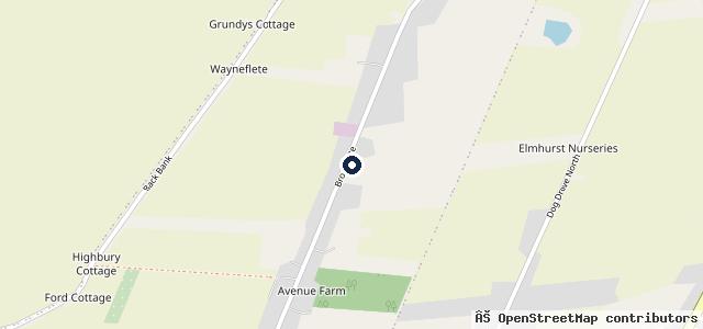 Map showing the location of WH Brand MG Spalding