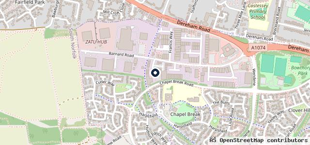 Map showing the location of Wfc Service Centre Limited